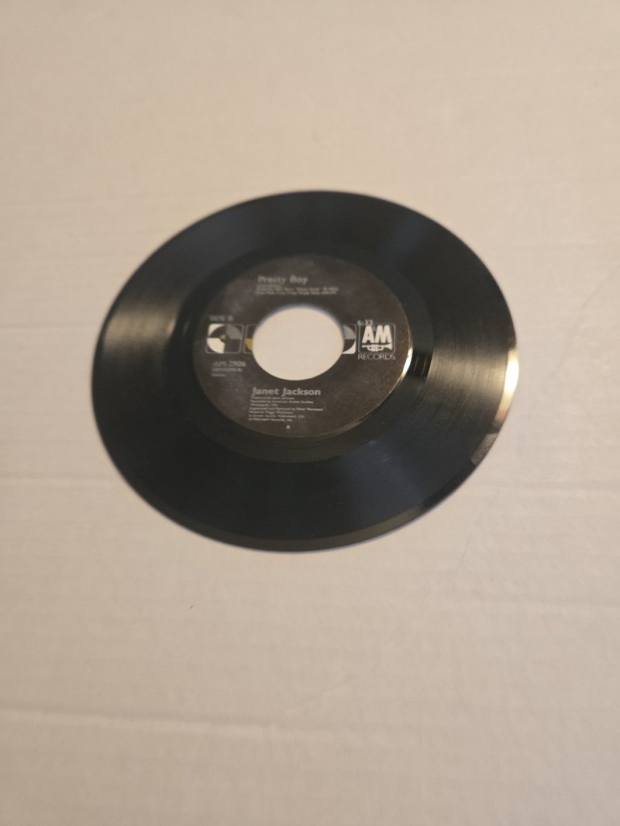 Janet Jackson Let's Wait Awhile 45 RPM Vinyl Record - Vinyl - ThrowbackBuys - Amanda's Awesome Finds