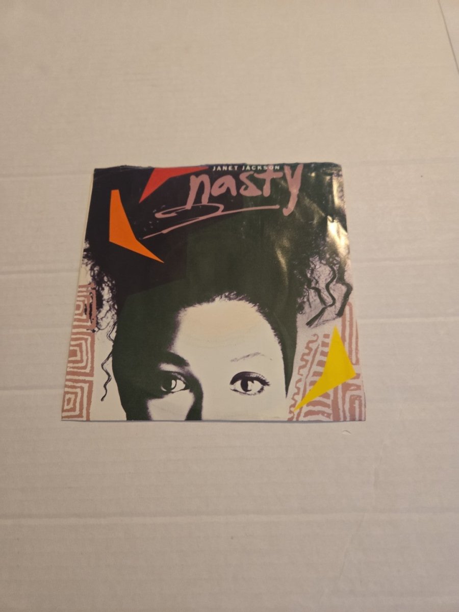 Janet Jackson Nasty 45 RPM Vinyl Record - Vinyl - ThrowbackBuys - Amanda's Awesome Finds