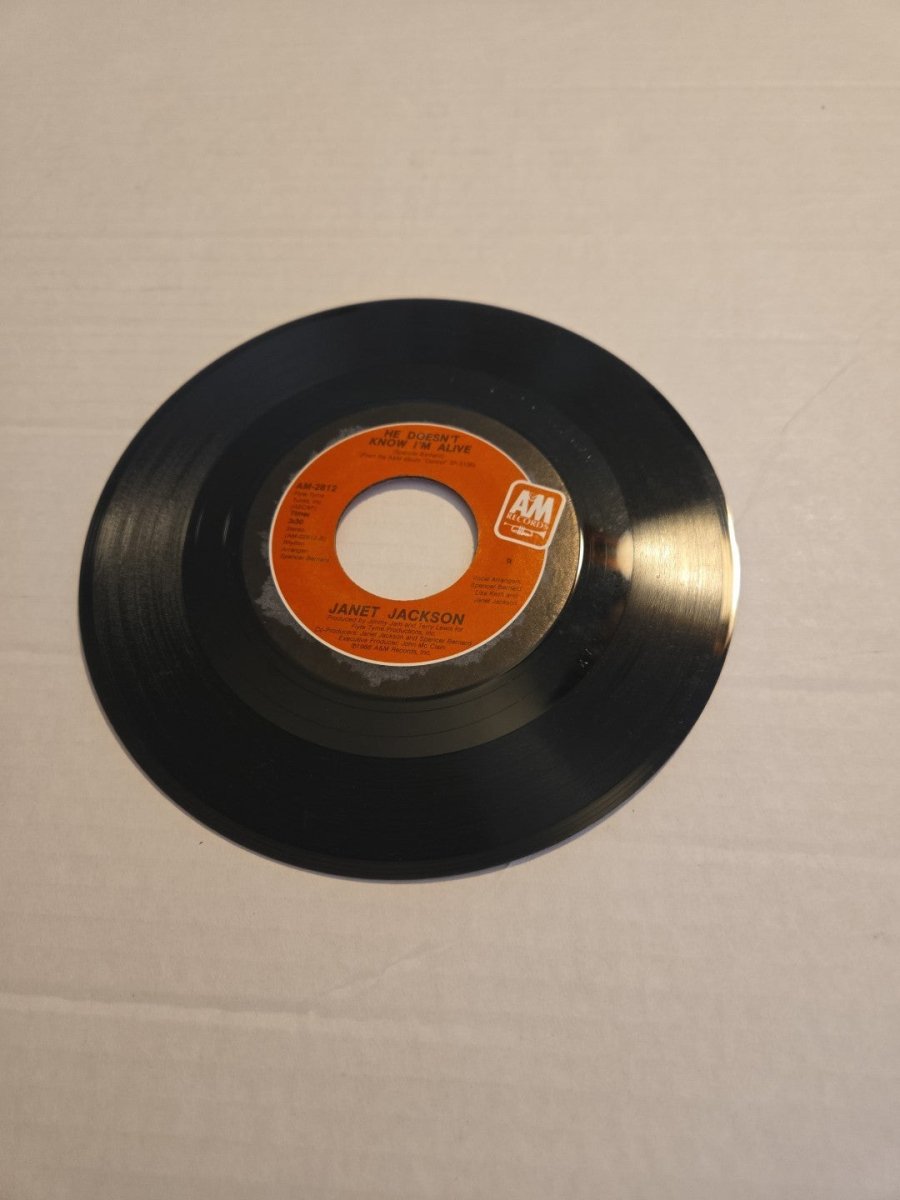 Janet Jackson What Have You Done For Me Lately 45 RPM Vinyl Record - Vinyl - ThrowbackBuys - Amanda's Awesome Finds