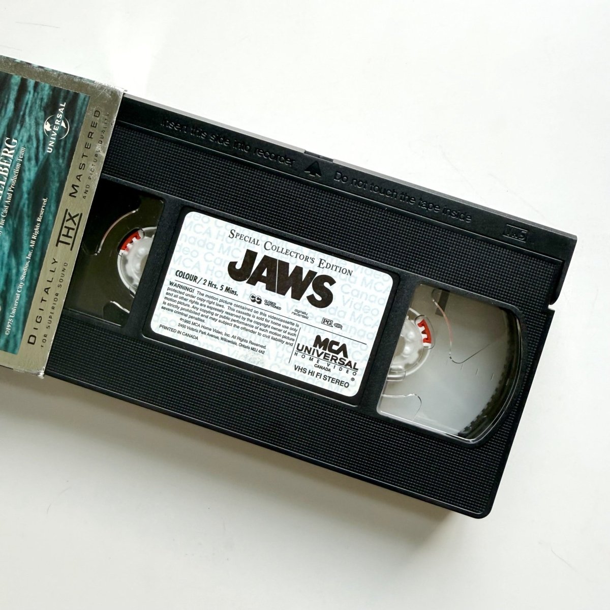 Jaws 1 2 and 3 VHS Tapes Movies - VHS - ThrowbackBuys -NostalgicEpisodes
