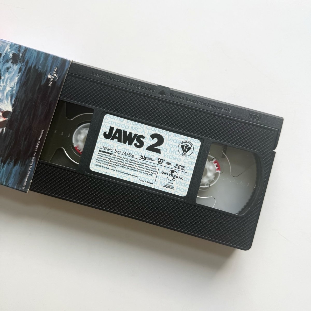Jaws 1 2 and 3 VHS Tapes Movies - VHS - ThrowbackBuys -NostalgicEpisodes