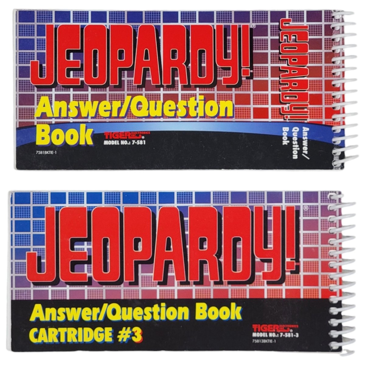 Jeopardy Electronic Handheld Game Model 7 - 581 - Tiger 1995 - Handheld Consoles - ThrowbackBuys - A N E 1 Stop Shop