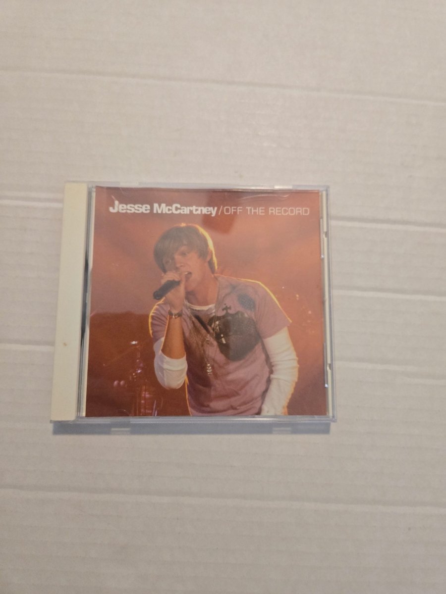 Jesse McCartney Off The Record CD - CDs - ThrowbackBuys -Amanda's Awesome Finds