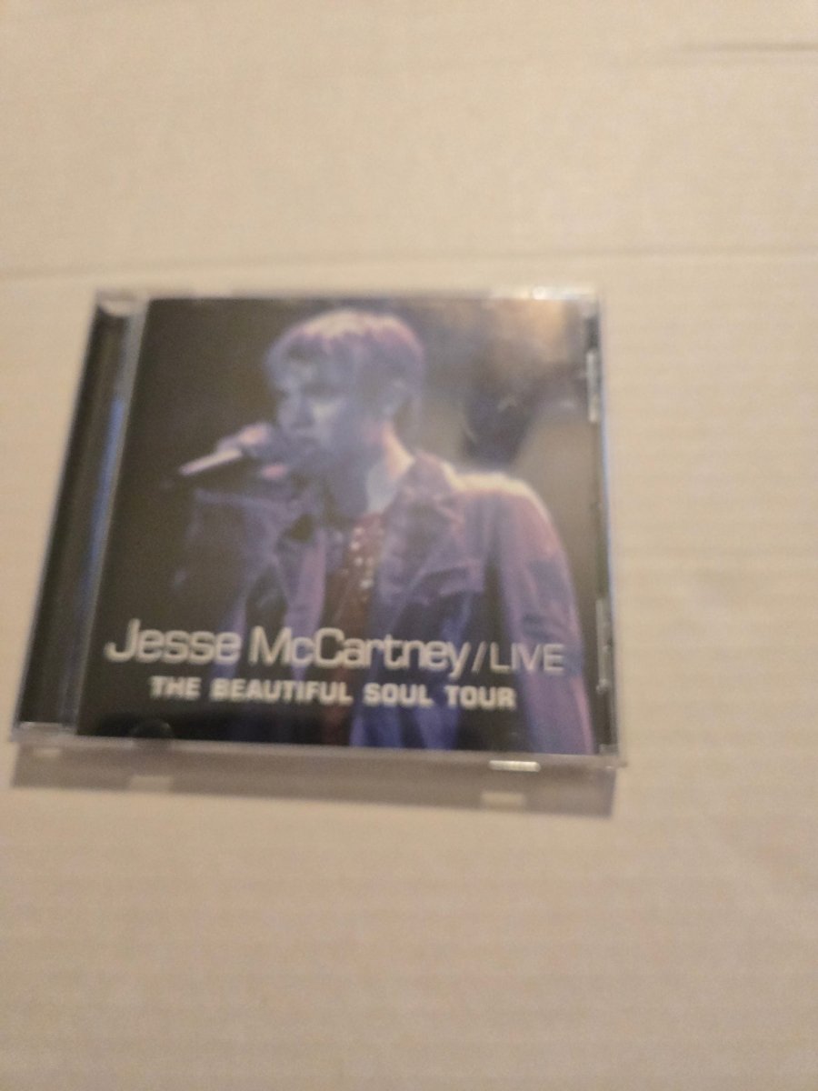 Jesse McCartney The Beautiful Soul Tour Live CD - CDs - ThrowbackBuys -Amanda's Awesome Finds