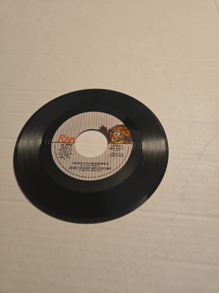 John Cougar Mellencamp ROCK In The USA 45 RPM Vinyl Record - Vinyl - ThrowbackBuys - Amanda's Awesome Finds