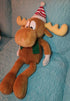 Jumbo Christmas Bullwinkle Plush 1996 - Collectible Toys - ThrowbackBuys - Forevertreasuresthrift