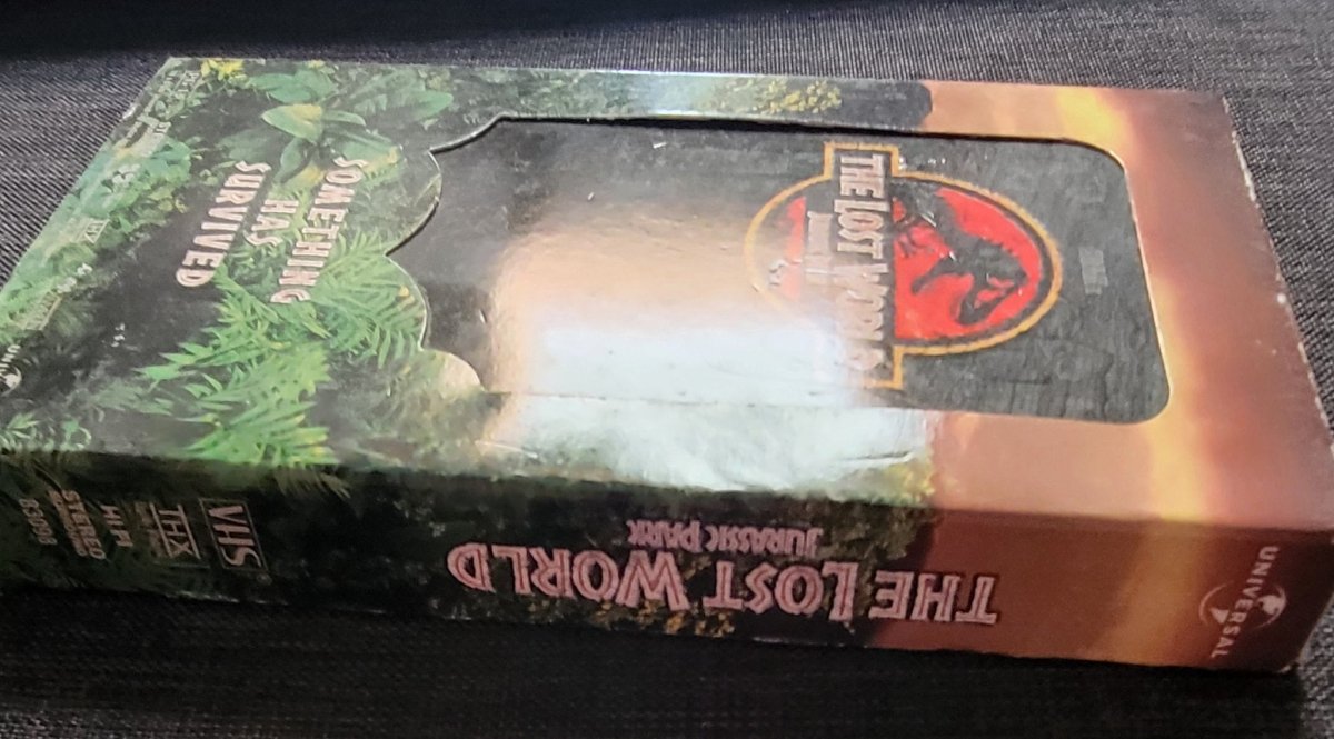Jurassic Park The Lost World VHS Tape - VHS - ThrowbackBuys - Amanda's Awesome Finds