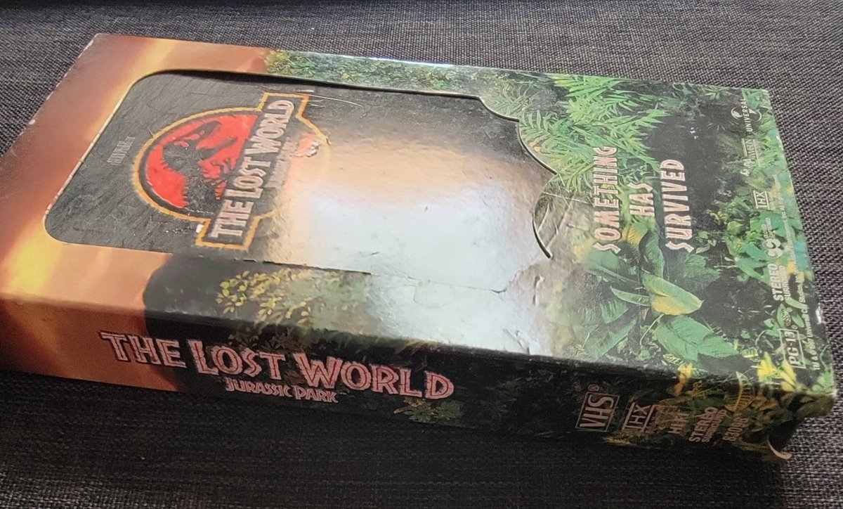 Jurassic Park The Lost World VHS Tape - VHS - ThrowbackBuys - Amanda's Awesome Finds