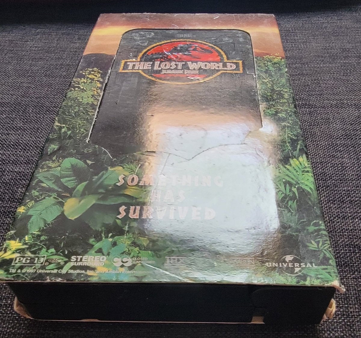 Jurassic Park The Lost World VHS Tape - VHS - ThrowbackBuys - Amanda's Awesome Finds