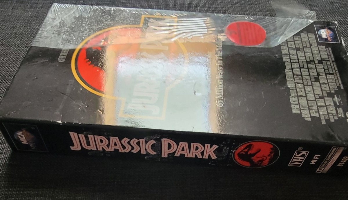 Jurassic Park VHS Tape - VHS - ThrowbackBuys - Amanda's Awesome Finds