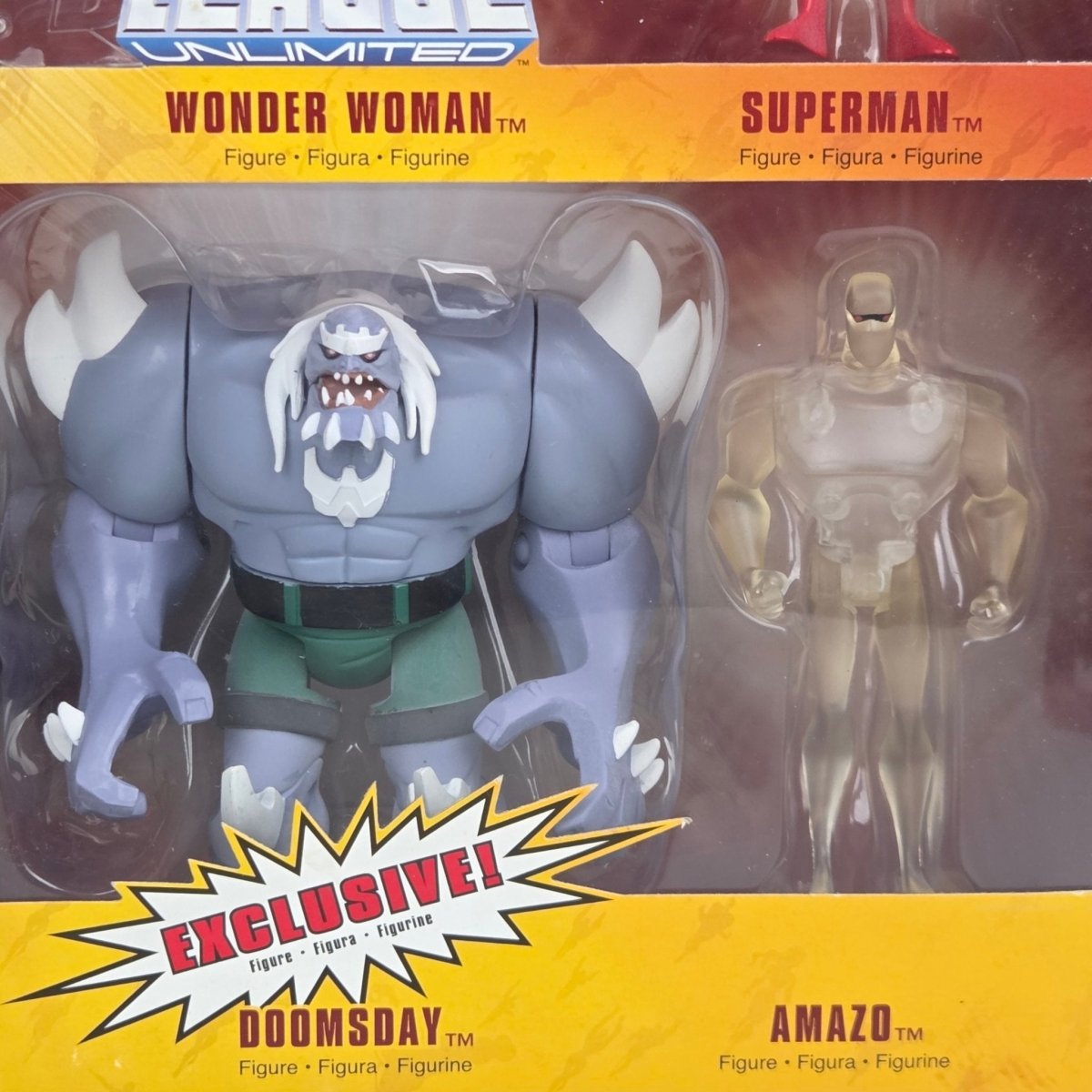 Justice League Unlimited 6 Figure Set Batman Superman Doomsday - Mattel - Action Figures & Collectibles - ThrowbackBuys - A N E 1 Stop Shop