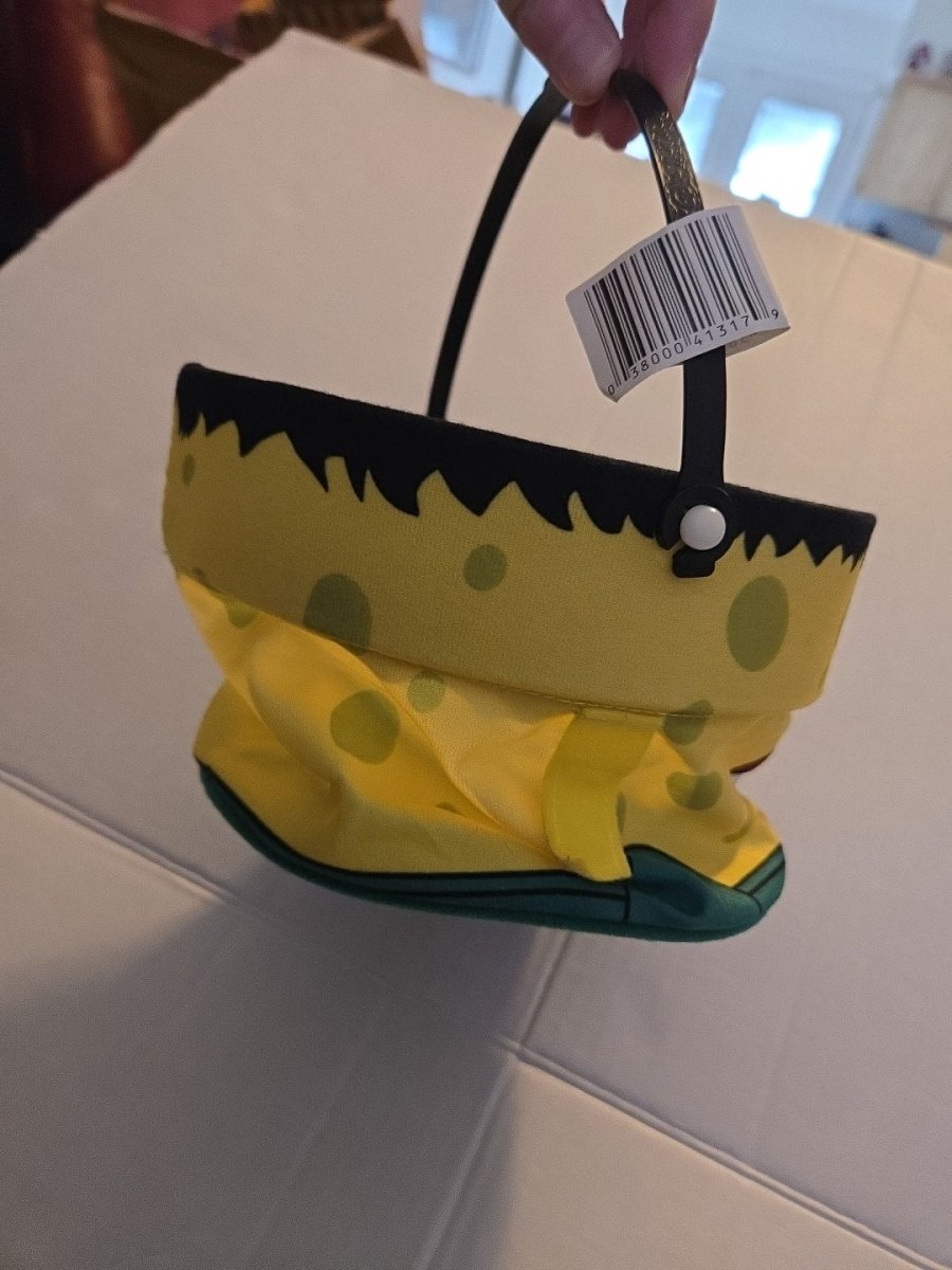 Kelloggs Cereal SpongeBob SquarePants Collapsible Halloween Candy Bucket - Bag - ThrowbackBuys - Amanda's Awesome Finds
