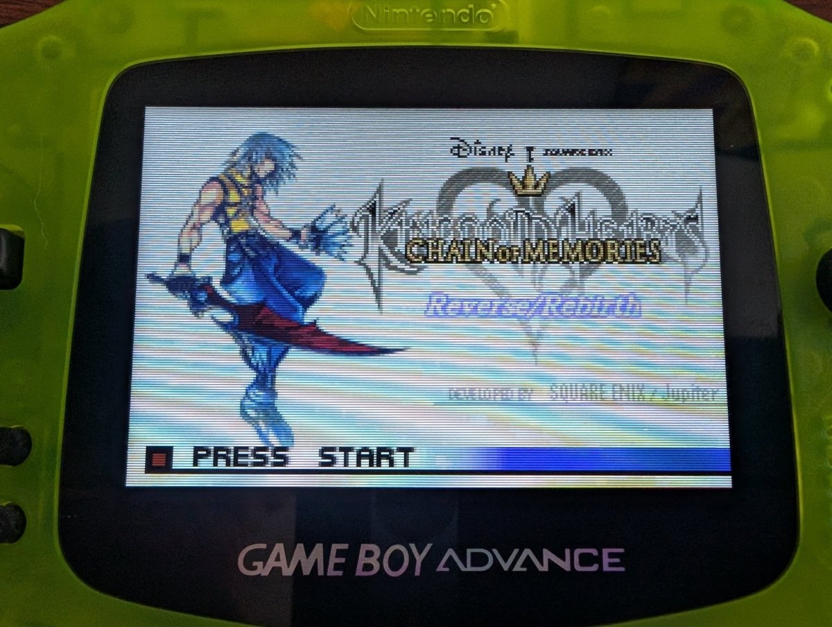 Kingdom Hearts: Chain of Memories (2004) - Gameboy Advance - AUTHENTIC/TESTED/CLEANED - Video Games - ThrowbackBuys - Slaqr Retro Gaming & Collectibles