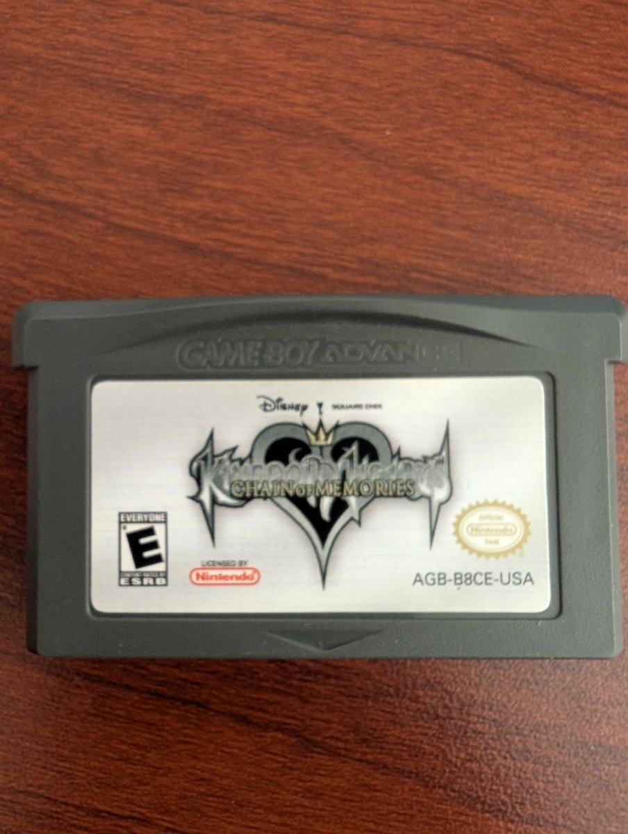 Kingdom Hearts: Chain of Memories (2004) - Gameboy Advance - AUTHENTIC/TESTED/CLEANED - Video Games - ThrowbackBuys - Slaqr Retro Gaming & Collectibles