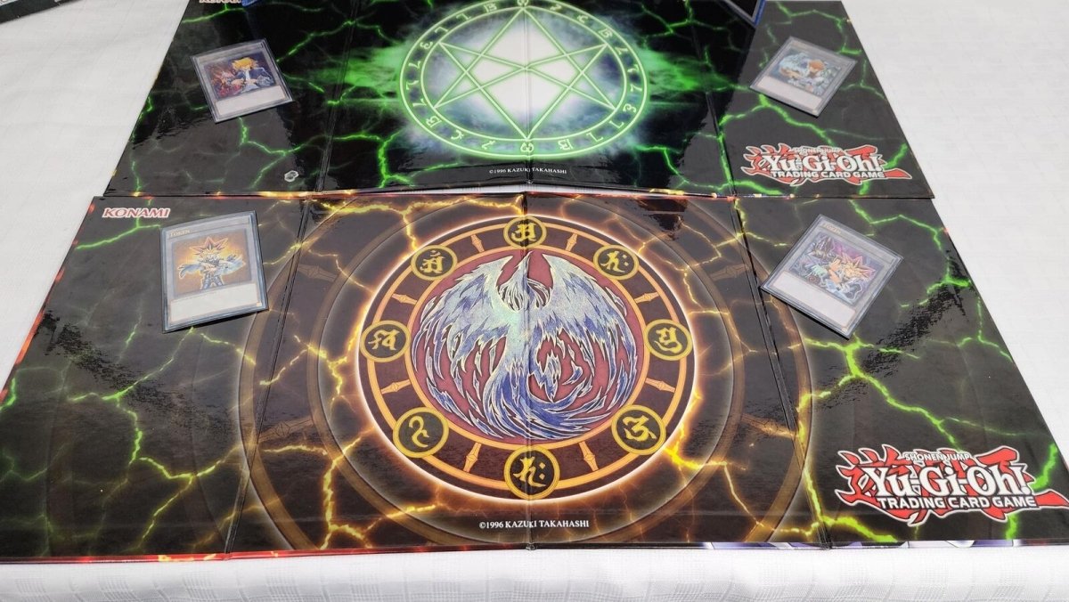 Konami Yugioh Yugi, Kaiba, Joey Gamemat w/ Token (LDK2 - EN) Set of 6 - Trading Cards - ThrowbackBuys - ResellerDoor