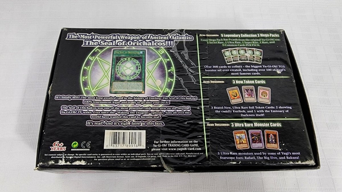 Konami Yugioh Yugi, Kaiba, Joey Gamemat w/ Token (LDK2 - EN) Set of 6 - Trading Cards - ThrowbackBuys - ResellerDoor