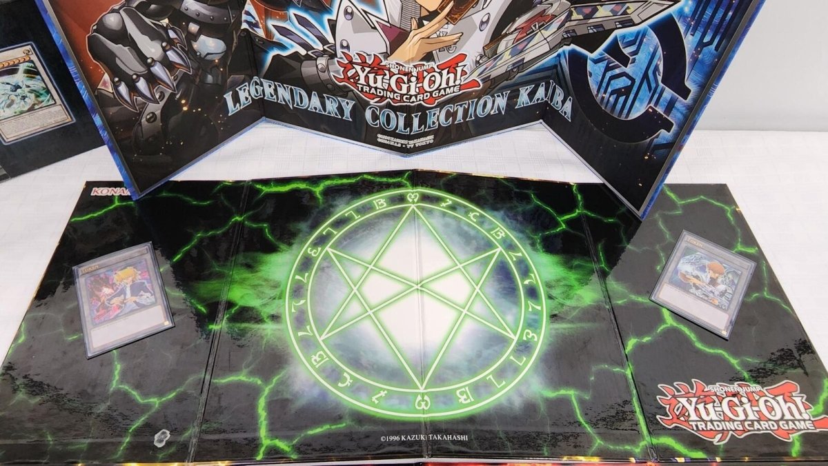 Konami Yugioh Yugi, Kaiba, Joey Gamemat w/ Token (LDK2 - EN) Set of 6 - Trading Cards - ThrowbackBuys - ResellerDoor