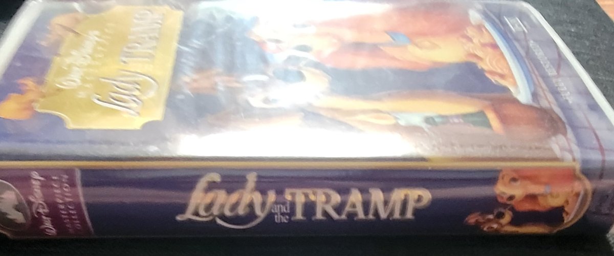 Lady and the Tramp VHS Clamshell - VHS - ThrowbackBuys - Amanda's Awesome Finds