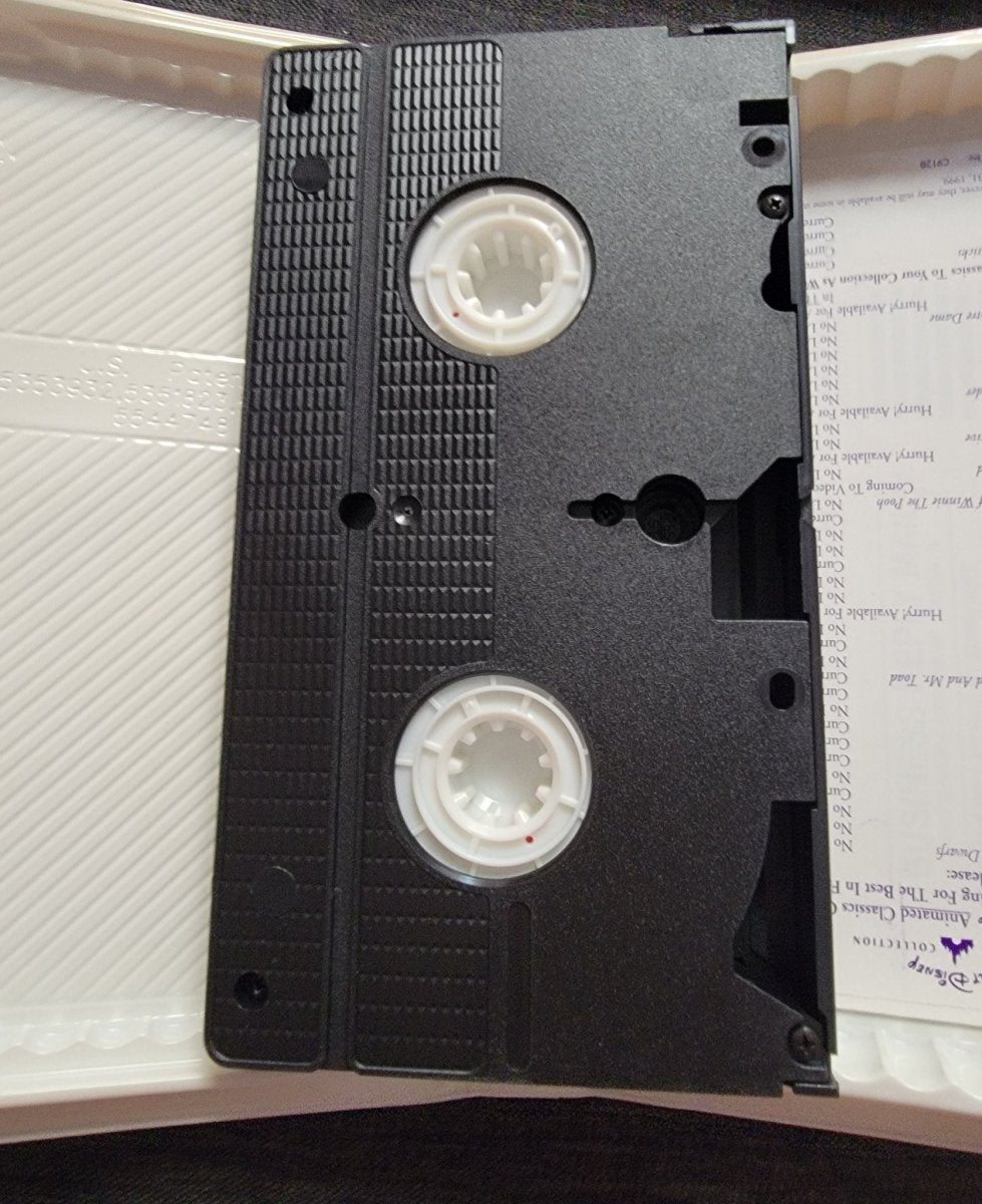 Lady and the Tramp VHS Clamshell - VHS - ThrowbackBuys - Amanda's Awesome Finds