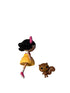 Lalaloopsy Mini 3" Snowy Fairest With Pet Squirrel - Dolls - ThrowbackBuys - Abunnysvintageco