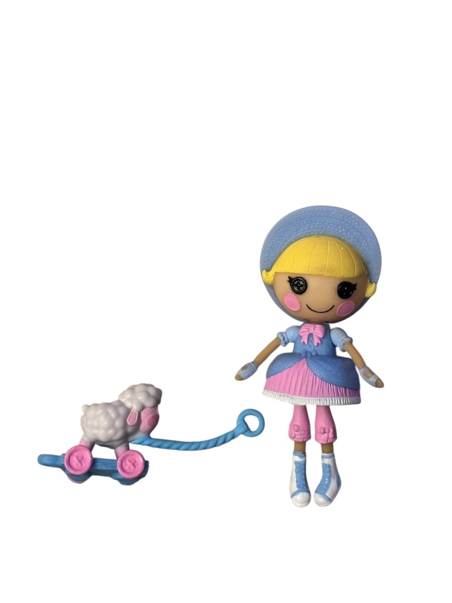 Lalaloopsy Mini Doll Little Bah Peep with Sheep Lamb - Dolls - ThrowbackBuys - Abunnysvintageco