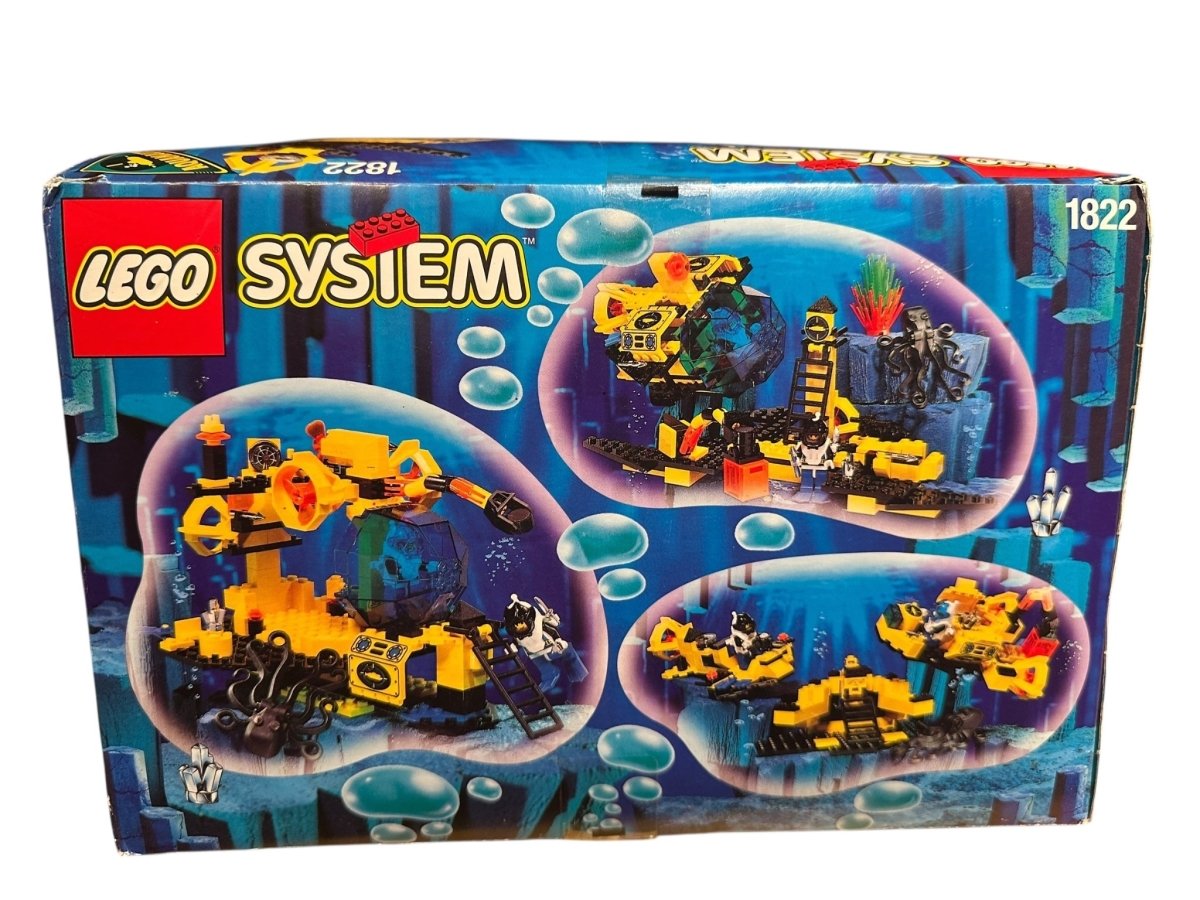 LEGO 1822 Aquazone Sea Claw 7 Aquanauts 183 pieces - 1995 - Action Figures & Collectibles - ThrowbackBuys - Abunnysvintageco