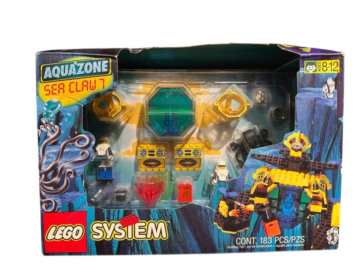 LEGO 1822 Aquazone Sea Claw 7 Aquanauts 183 pieces - 1995 - Action Figures & Collectibles - ThrowbackBuys - Abunnysvintageco