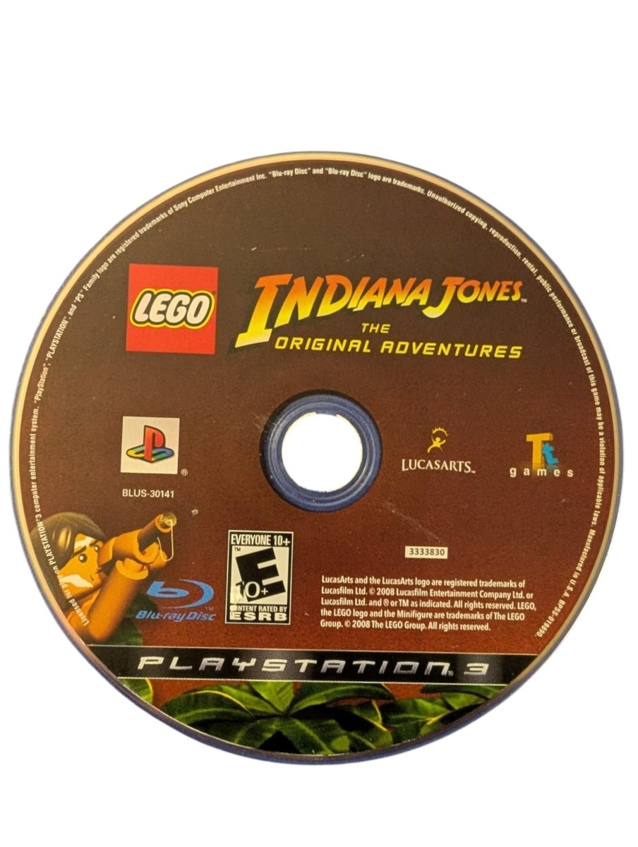 Lego Indiana Jones: The Original Adventures - Disc Only (2008) - PS3 - Tested/Works - Video Games - ThrowbackBuys - Slaqr Retro Gaming & Collectibles