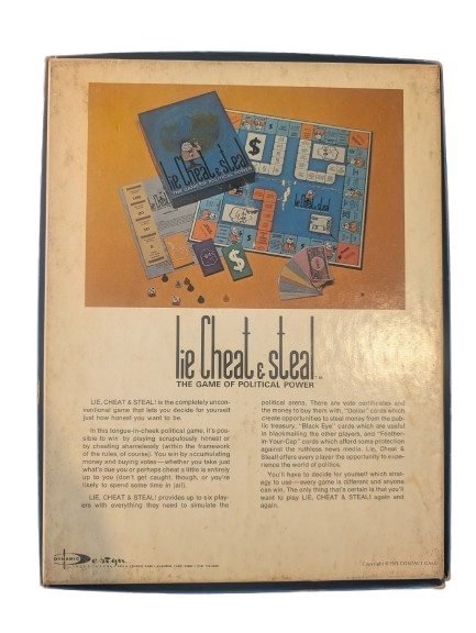 Lie, Cheat & Steal Vintage Board Game - Complete - (1971) - Board Games - ThrowbackBuys -Slaqr Retro Gaming & Collectibles