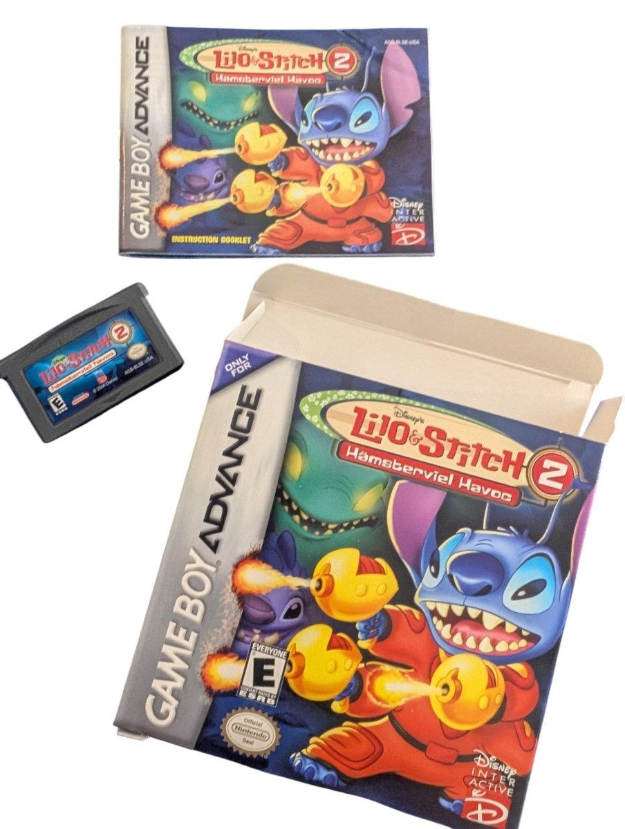Lilo & Stitch 2 - Hamsterviel Havoc - Complete in Box - Gameboy Advance - Video Games - ThrowbackBuys -Slaqr Retro Gaming & Collectibles