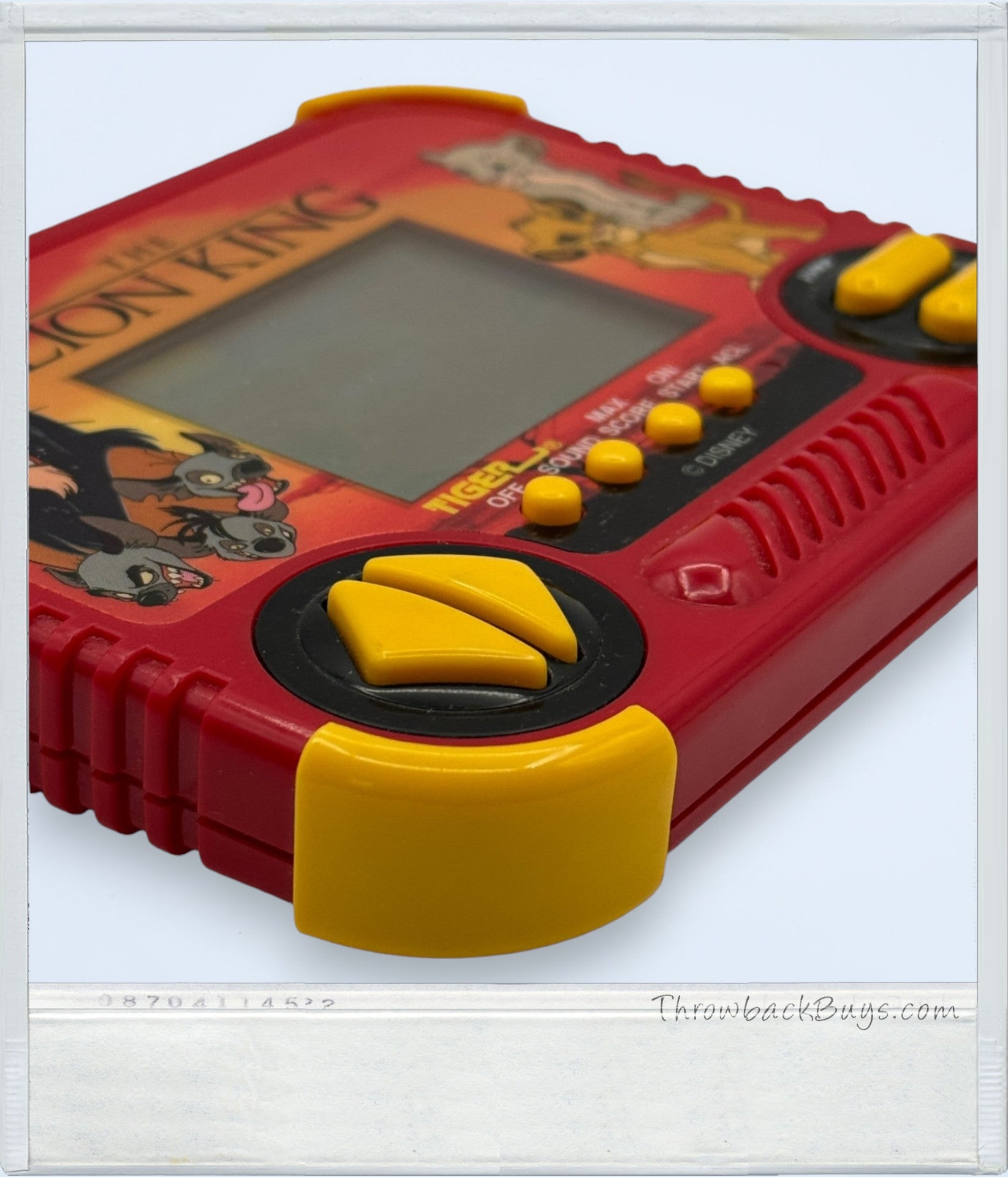 1992 - Tiger - The Lion King Handheld Game Handheld Consoles