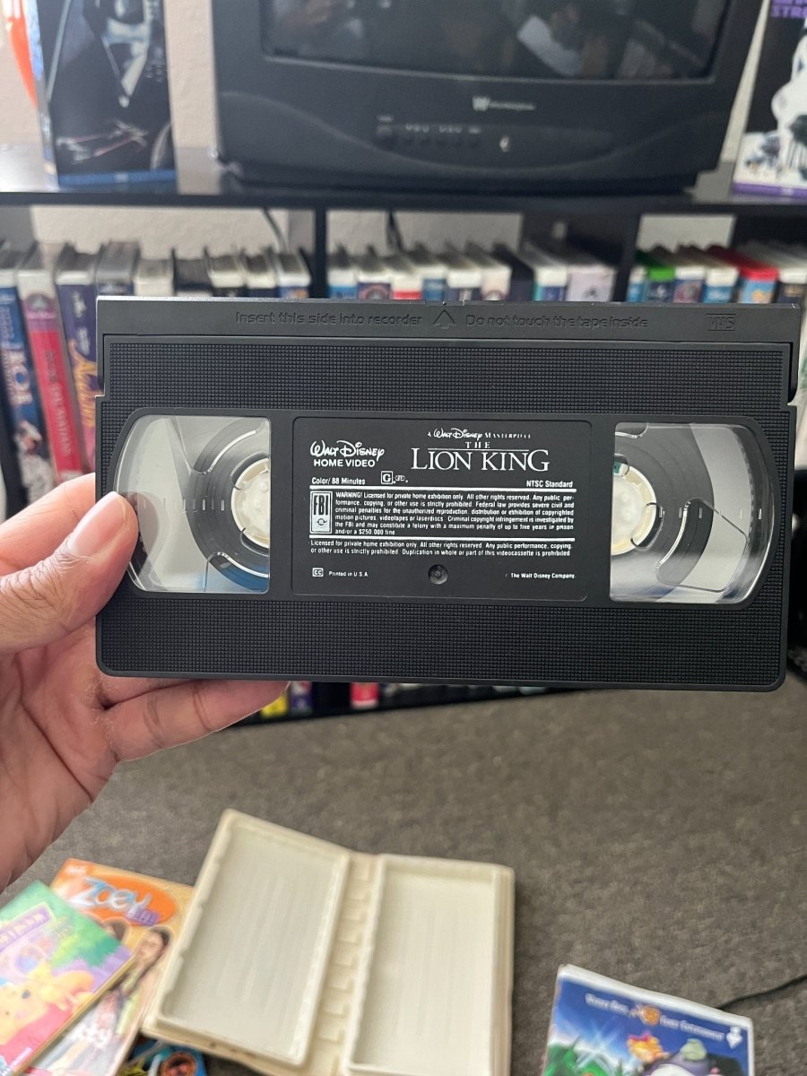 Lion King VHS - VHS - ThrowbackBuys - The Rickstalgia Shop