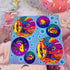 Lisa Frank Rainbow Fish Sticker Sheet – Vintage 90s Stationery - Paper Goods - ThrowbackBuys - Starbunnyvintage