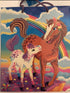 Lisa Frank Vintage Gift Bag Rainbow Chaser & Lolipop With Handle Card TAGS - Paper Goods - ThrowbackBuys - Abunnysvintageco