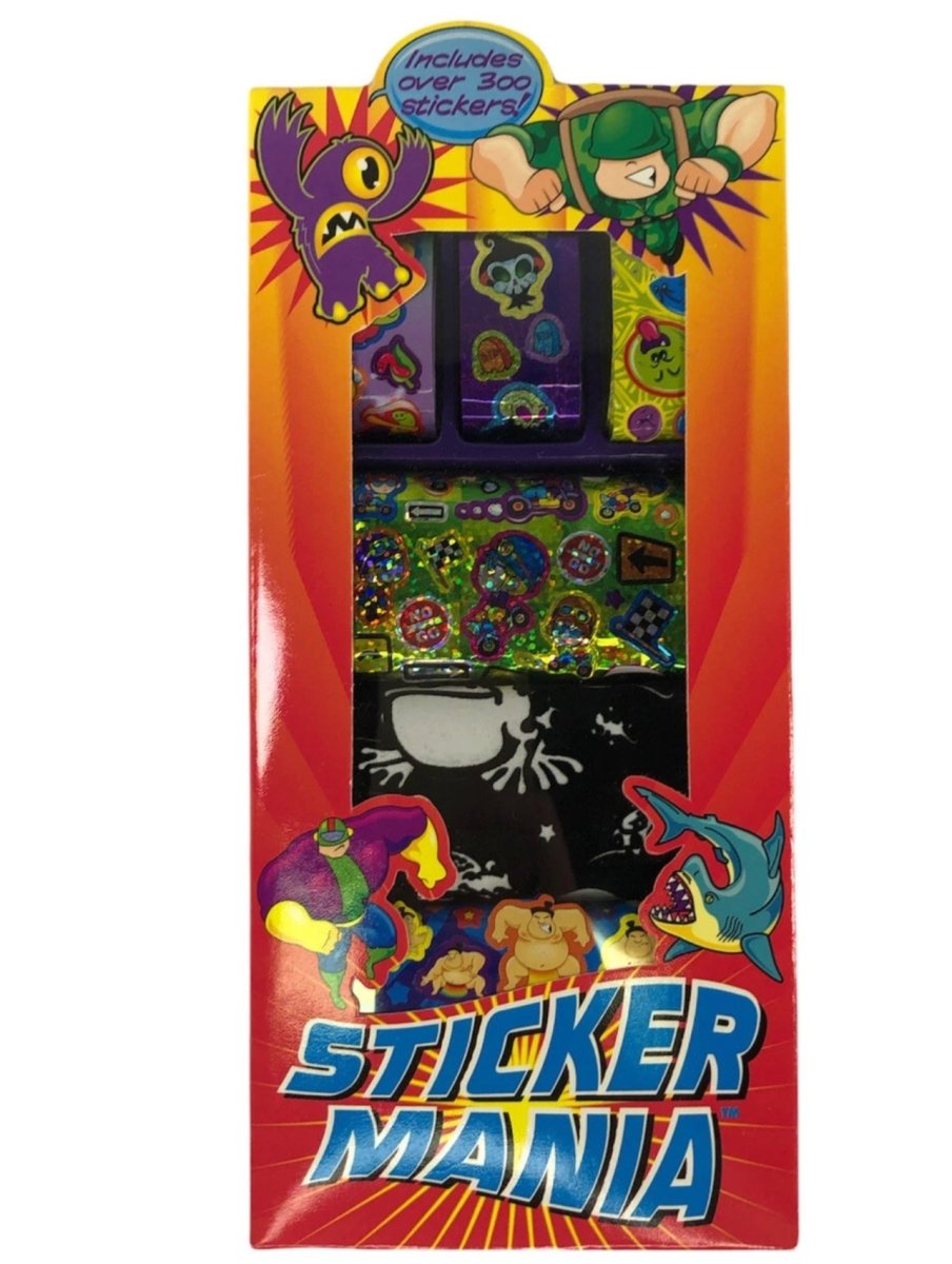 Lisa Frank Vintage Stickers Sticker Mania NOS 300+ New Sealed - Paper Goods - ThrowbackBuys - Abunnysvintageco