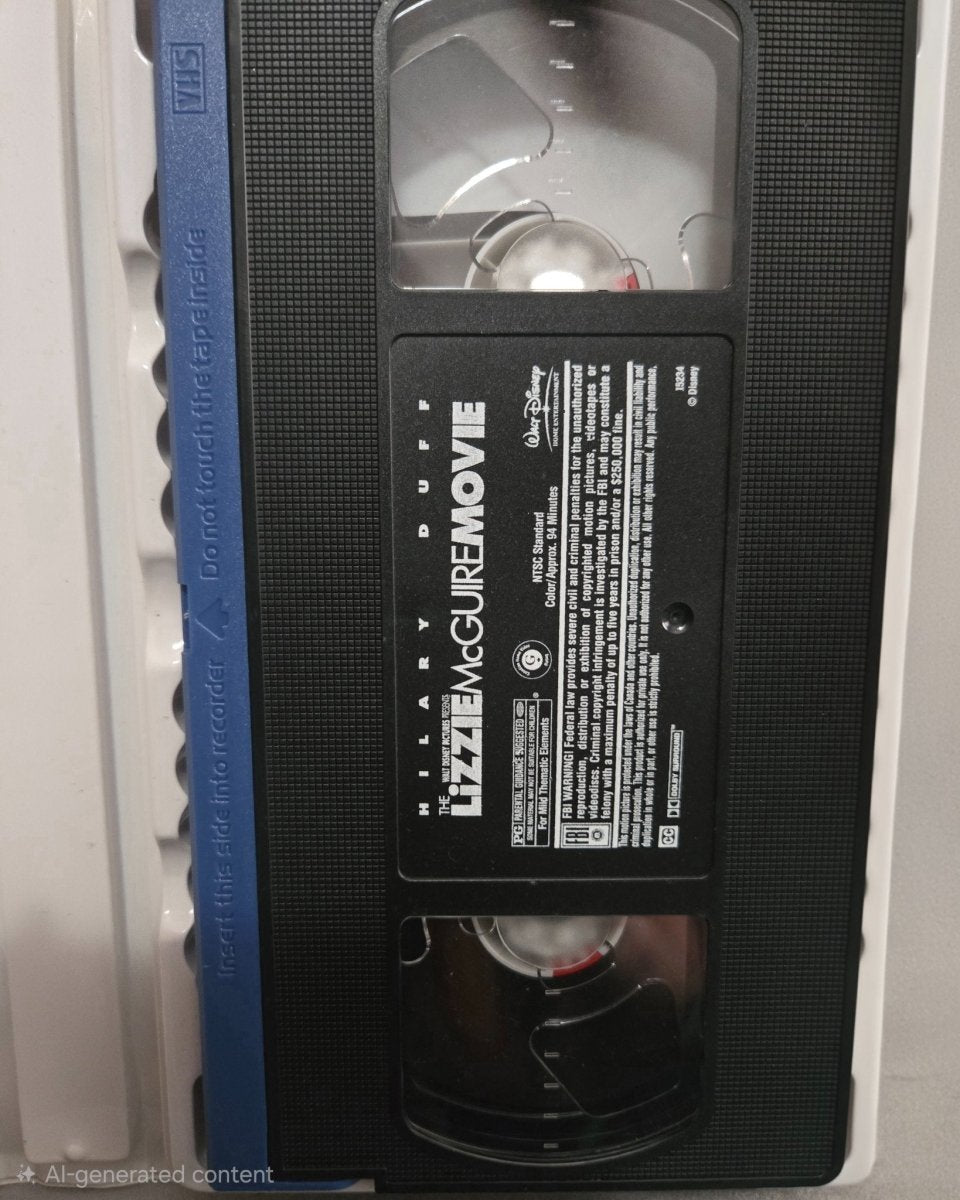 Lizzie McGuire Movie VHS Tape - VHS - ThrowbackBuys - Amanda's Awesome Finds