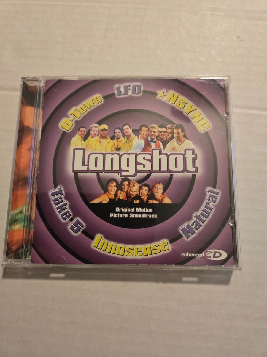 Longshot Movie Soundtrack CD - CDs - ThrowbackBuys -Amanda's Awesome Finds