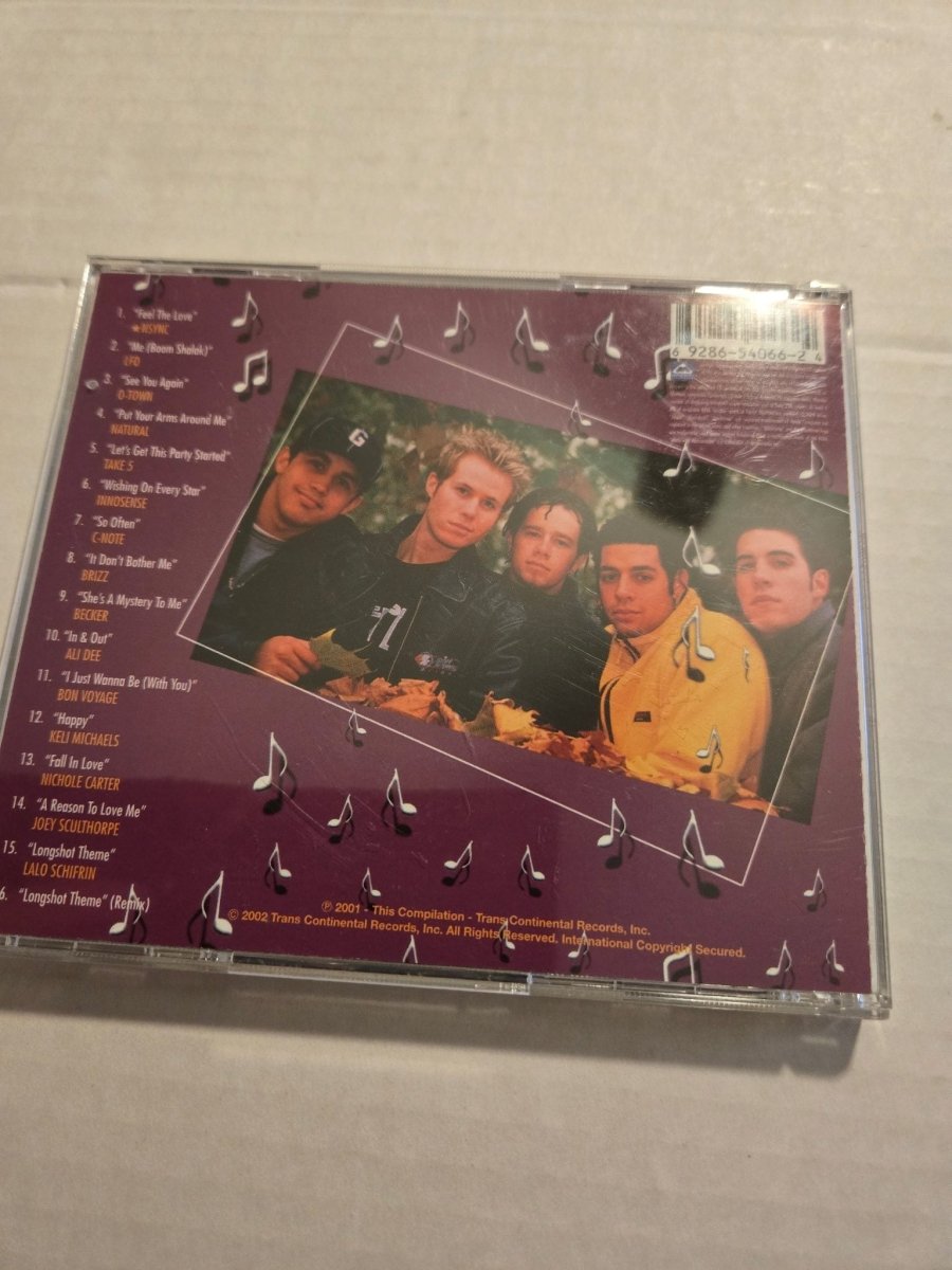 Longshot Movie Soundtrack CD - CDs - ThrowbackBuys -Amanda's Awesome Finds