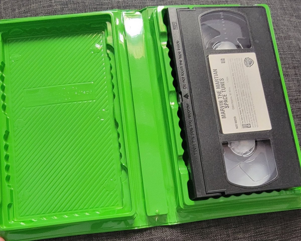 Looney Tunes Presents Marvin the Martian VHS Clamshell - VHS - ThrowbackBuys - Amanda's Awesome Finds