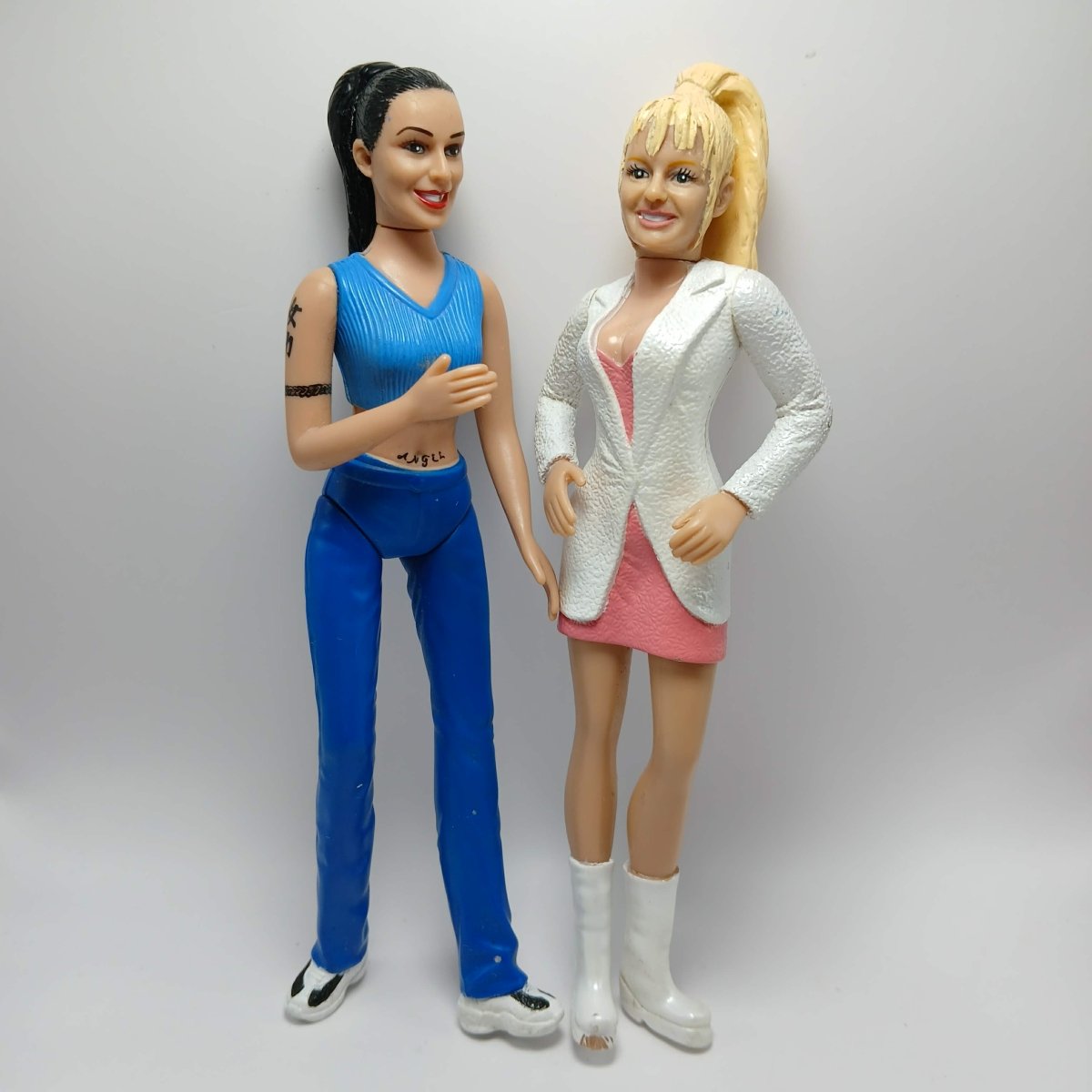 Lot Of 2 Vintage SPICE GIRLS Toy Action Figures SPORTY & BABY SPICE - Action Figures & Collectibles - ThrowbackBuys -Just_in_collections