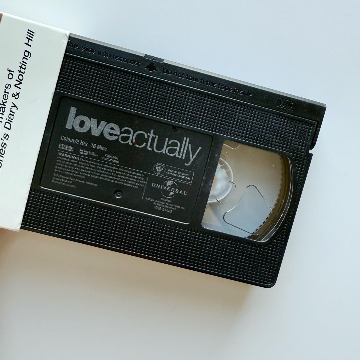 Love Actually VHS 2004 Christmas - Movies - ThrowbackBuys - NostalgicEpisodes