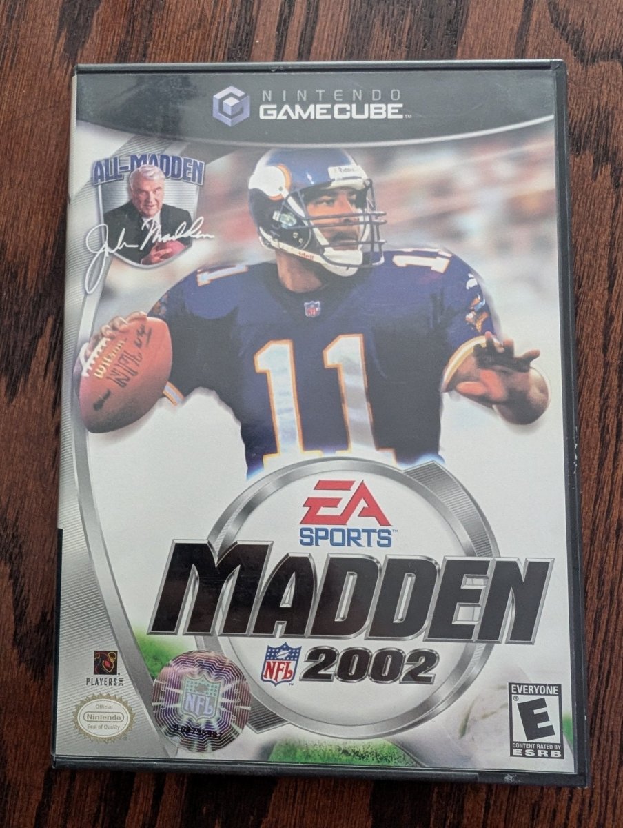 Madden 2002 - COMPLETE IN BOX (2002) - Nintendo GameCube - Video Games - ThrowbackBuys - Slaqr Retro Gaming & Collectibles