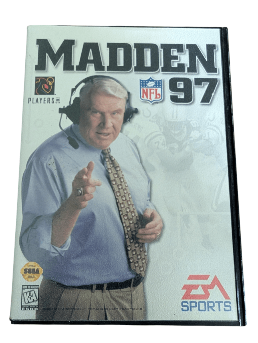 Madden '97 - COMPLETE IN BOX (CIB) (1996) - Sega Genesis - Tested/Works - Video Games - ThrowbackBuys - Slaqr Retro Gaming & Collectibles