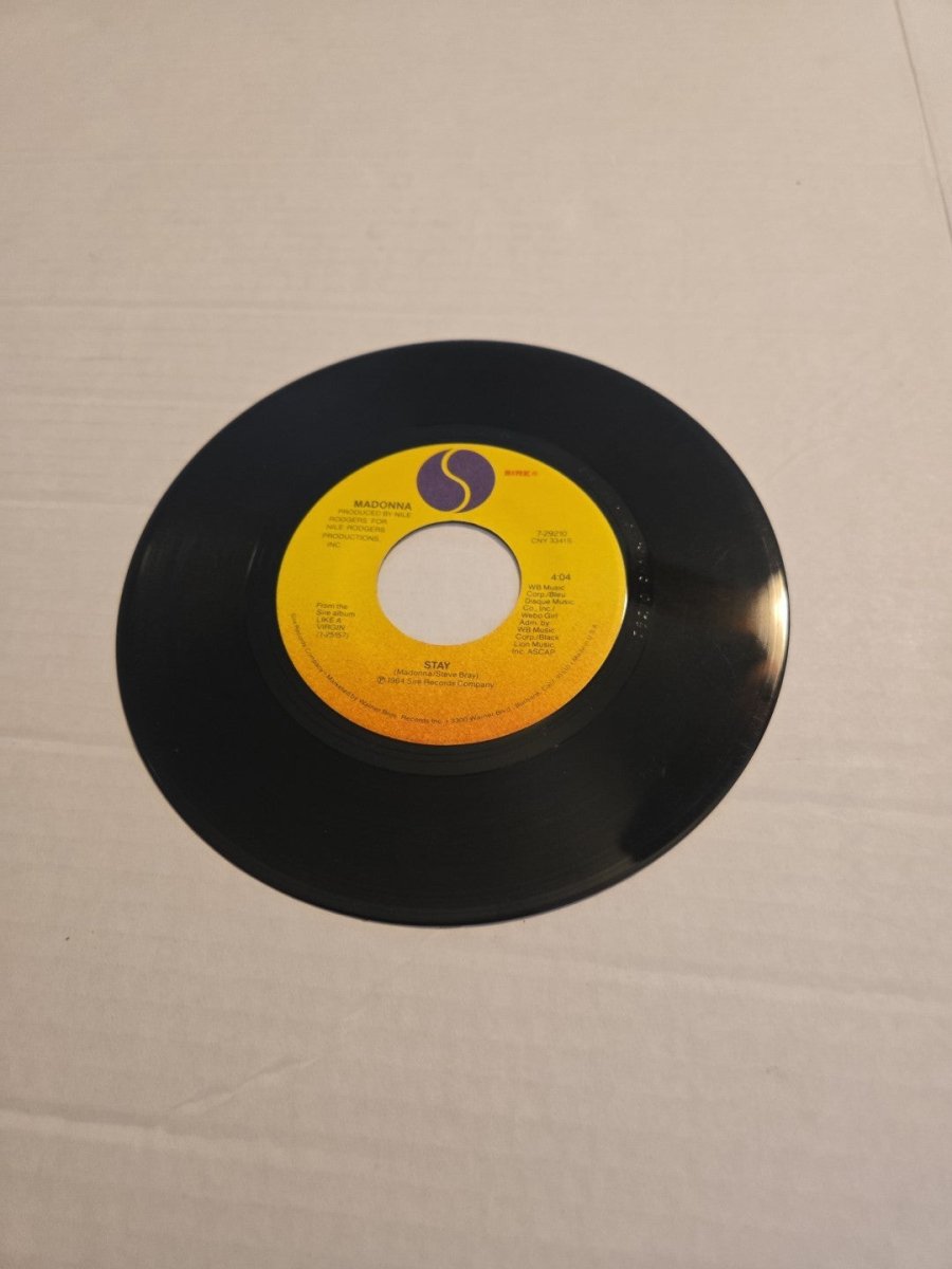 Madonna Like A Virgin 45 RPM Vinyl Record - Vinyl - ThrowbackBuys - Amanda's Awesome Finds