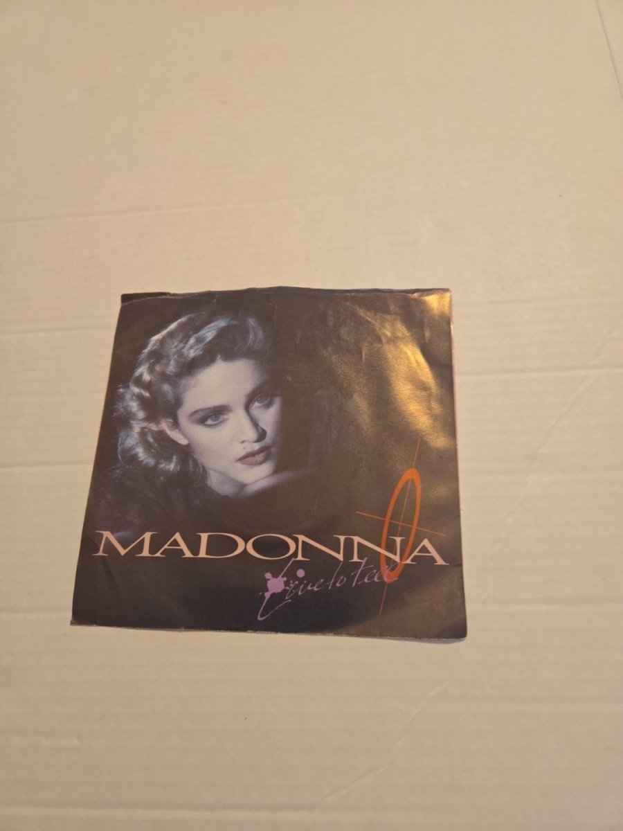 Madonna Live To Tell 45 RPM Vinyl - Vinyl - ThrowbackBuys - Amanda's Awesome Finds