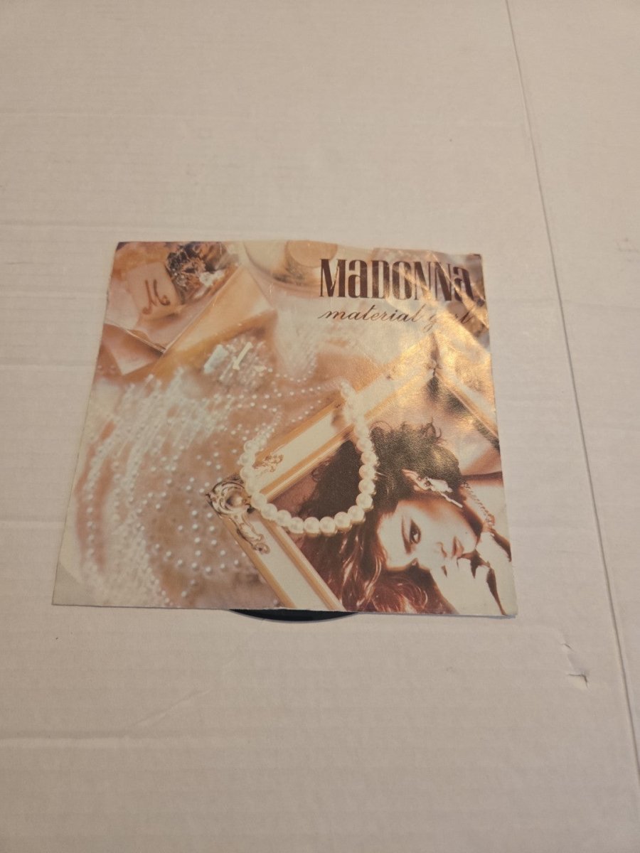 Madonna Material Girl 45RPM Vinyl Record - Vinyl - ThrowbackBuys - Amanda's Awesome Finds