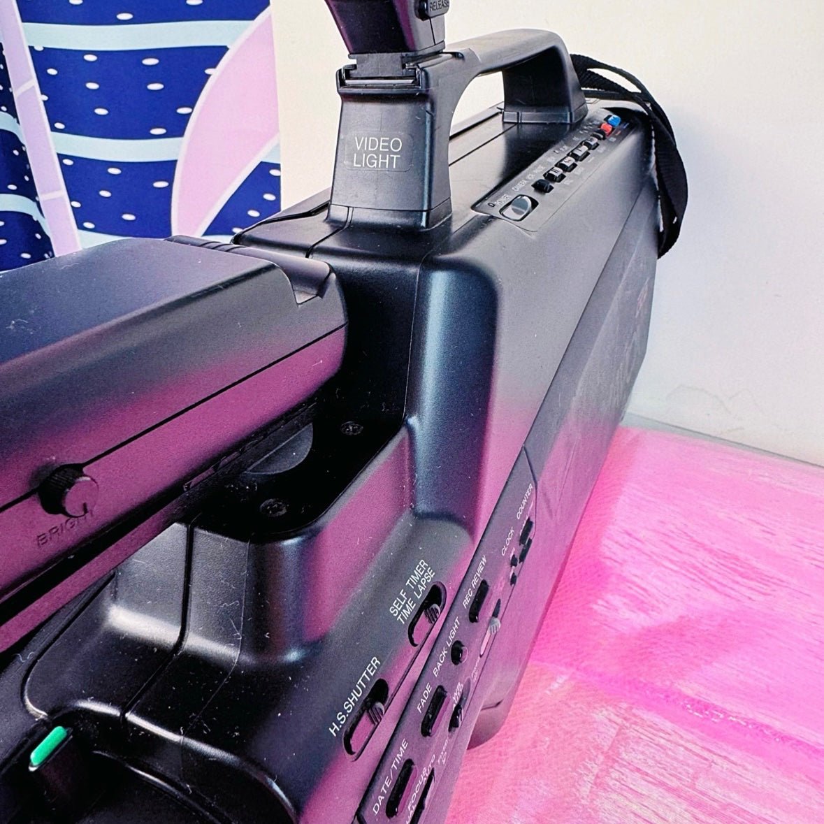 Magnavox VHS HQ Camcorder - Vintage Video Camera - Display Prop, Untested - Camcorders - ThrowbackBuys - Starbunnyvintage