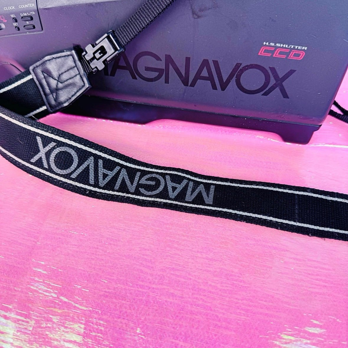 Magnavox VHS HQ Camcorder - Vintage Video Camera - Display Prop, Untested - Camcorders - ThrowbackBuys - Starbunnyvintage