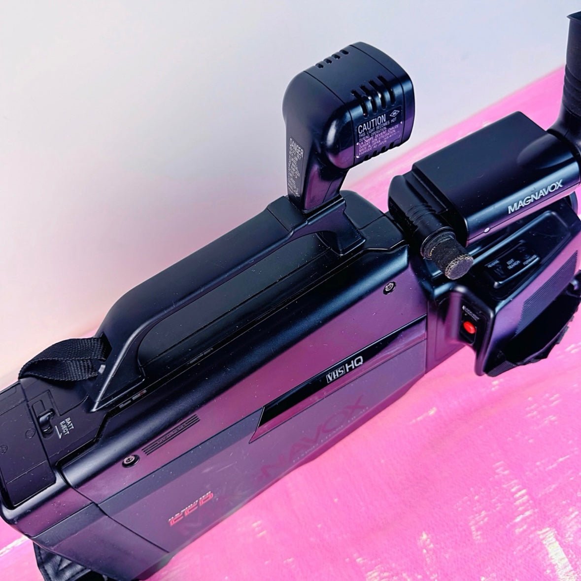 Magnavox VHS HQ Camcorder - Vintage Video Camera - Display Prop, Untested - Camcorders - ThrowbackBuys - Starbunnyvintage