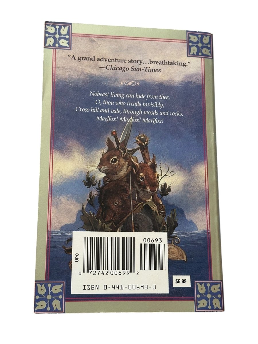 Marlfox: A Novel of Redwall - Mass Market Paperback - 2000 - Books - ThrowbackBuys - Abunnysvintageco